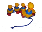 Pull Along Duck Family