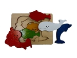 Whale and Friends Layered Puzzle