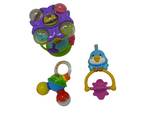 trio of baby toys