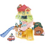 E493: Toot-Toot Drivers Bluey Road Trip Playset