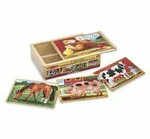 Four Wooden Farm Animal Puzzles