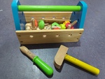 Jack 'n' Jill Wooden Tool Box