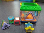 183: Fisher Price Shape Sorter with 4 Shapes