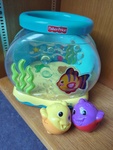107: Fisher Price Rocking Musical Fish Bowl