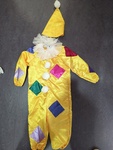 1007: Yellow Clown Costume