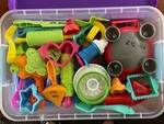 Assorted PlayDoh tools