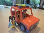 Bluey Heeler car