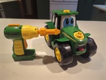 John Deere screw together tractor and electric drill