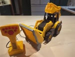 Battery operated backhoe loader 