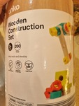Wooden construction set