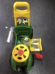 John Deere Tractor with farm animals