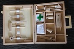 Wooden Medical Kit