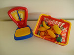 Mini Food  Basket & Weighing Scales