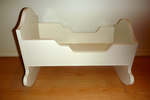 White Wooden Cradle