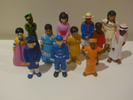 11 Figurines - Multicultural