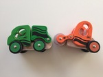 Wooden Construction Vehicles