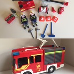 Playmobil Fire Engine - 5 yrs + Only