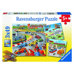 Moving Vehicles Puzzle