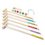 Wooden  Croquet Set