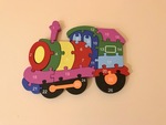 Number/Alphabet Train Puzzle