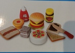 Wooden Australian Food Set