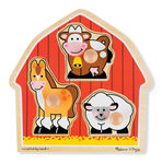 Large Farmyard Peg Puzzle