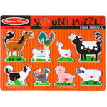 Farm Animals Sound Puzzle 