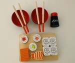 Wooden Sushi Set