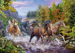 Rushing River Horses Puzzle 