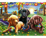 Dog Picnic Puzzle