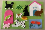 Pets Felt Board