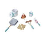 Wooden Camp Food Set