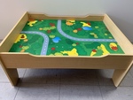 Wooden Train Table 