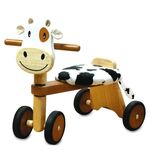 Wooden Cow Ride On