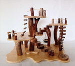 Large Wooden Treehouse 