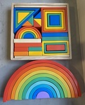 Stacking Rainbow and Block Set 