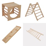 Wooden Climbing Set