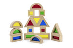 C02-197: Rainbow Transparent Blocks 