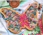Wooden Butterfly Sensory Tray