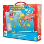 Map of the World Jumbo Floor Puzzle