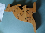Wooden Kangaroo Puzzle