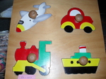Wooden Transport Puzzle