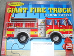 Giant Fire truck Puzzle