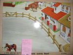 Horse Arena Magnetic Board