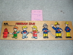 Wooden Fireman Sam Puzzle