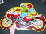Motor Cycle Floor Puzzle