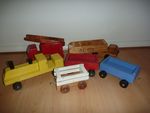 Wooden Vechicle Set