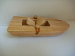 Rubber Band Boat
