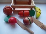 Wooden Fruit + Veg Set