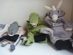 Dinosaur Puppets
